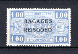 BA10 MNH** 1935 - Spoorwegzegels Met Opdruk "BAGAGES - REISGOED"  - Bagages [BA]