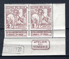 85 MNH 1910 - Caritas 2 Stuks - 6 - 1910-1911 Caritas