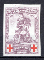 128 (*) PROOF Ongetand 1914 20 C -1 - 1914-1915 Red Cross