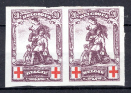 128 (*) PROOF Ongetand 1914 20 C -3 - 1914-1915 Red Cross