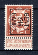 PRE51B MNH** 1914 - GENT I 1914 GAND I - Typos 1912-14 (Löwe)