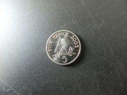 Guernsey 5 Pence 2003 - Guernesey