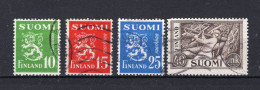 FINLAND Yt. 384/387° Gestempeld 1952 - Used Stamps