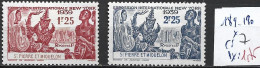 SAINT PIERRE ET MIQUELEON 187-190 * Côte 7 € - Unused Stamps