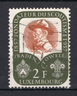 LUXEMBURG Yt. 526° Gestempeld 1957 - Oblitérés