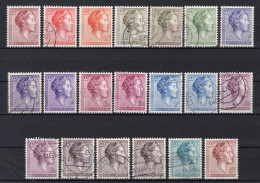 LUXEMBURG Yt. 580A/586° Gestempeld 1960-1964 - Used Stamps