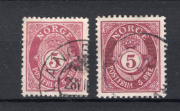 NOORWEGEN Yt. 92° Gestempeld 1921-1929 - Unused Stamps