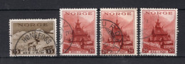 NOORWEGEN Yt. 190/191° Gestempeld 1938-1939 - Nuovi