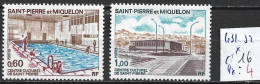 SAINT PIERRE ET MIQUELON 431-32 * Côte 16 € - Oblitérés