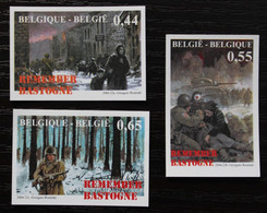 3329/31 'Remember Bastogne' - Ongetand - Côte: 45 Euro - 2001-…