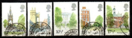GRANDE  BRETAGNE  /   U.K   -  1980.  Y&T N° 932 à 936 Oblitérés.  Série Complète. - Used Stamps