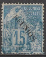 REUNION N° 22 OBL AVEC ACCENT  TB / Signé CALVES - Used Stamps