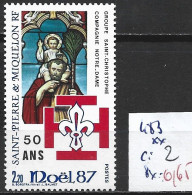 SAINT PIERRE ET MIQUELON 483 ** Côte 2 € - Ungebraucht