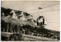 CPSM Dentelée 10.5 X 15 Haute Savoie Environs D'Evian-les-Bains   THOLLON  Le Télé-benne - Thollon