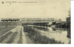 COMINES (NORD) -KOMEN " LA LYS-LE PONT DU CHEMIN DE FER-STOOMTREIN"EDIT.TAILLIEU - Comines-Warneton - Komen-Waasten