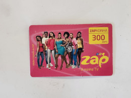 Angola- (AO-ZAP-049)-(26)-(300 Zap's)-(962-264-695-693)-31.12.2018-used+1card Prepiad Free - Angola