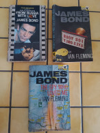 Lot 3 James Bond . Ed. Pan Books. Ian Fleming's. Ancienne édition Anglaise. - Other & Unclassified