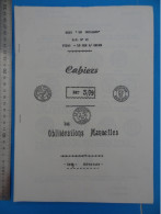 Club Le Meilleur OBLITERATIONS MANUELLES Facteurs Boitiers Et Bureaux Distribution  Octobre 1979/ 38 Pages E. Barthélémy - France