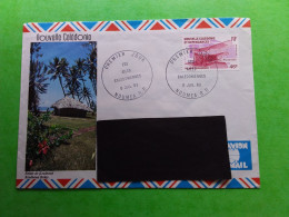 1ER JOUR LES AILES CALEDONIENNES DE 1983 NOUMEA  PA 230 SUR LETTRE PAR AVION - Collections, Lots & Séries