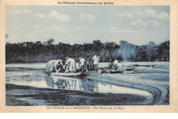 Brésil - N°60943 - La Missions Dominicaine Du Brésil - Un Voyage Sur L'ARAGUAYA - Une Halte Sur La Plage - Aracaju