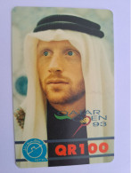 QATAR  PUBLIC TELECOM CORPORATION / PAY PHONE  MAGNETIC/ AUTELCA   Q 100  QTR 28 BORIS BECKER    **16909** - Qatar