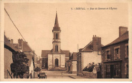 DERVAL - Rue De Rennes Et L'Eglise - Très Bon état - Derval
