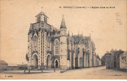 ORVAULT - L'Eglise Prise Au Nord - Très Bon état - Orvault