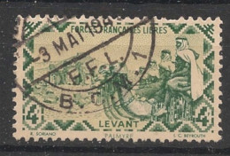 LEVANT - 1942 - N°YT. 49 - Méharistes 4f Vert Foncé - Oblitéré / Used - Gebruikt