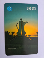 QATAR  PUBLIC TELECOM CORPORATION / PAY PHONE  MAGNETIC/ AUTELCA   Q 20  QTR 36    **16911** - Qatar