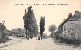 AVESNES LE COMTE - Place Du Marché Aux Bestiaux - Très Bon état - Avesnes Le Comte