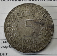 5 Deutschemark 1966 D  (pos.A1.6) - 5 Marcos