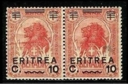 ● ITALIA REGNO Colonie 1922 ● ERITREA ֎ LEONE ● N. 56 ** ● Cat.  40,00 € Al 5% ● Lotto N.  619 ● - Eritrea