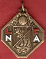 ** MEDAILLE  L. N. F. A.  1936 - 37 ** - Roeisport