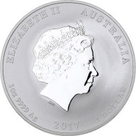 Australie, 1 Dollar, Année Du Coq, 2017, 1 Oz, Argent, FDC - Silver Bullions