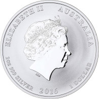 Australie, 1 Dollar, Année Du Singe, 2016, 1 Oz, Argent, FDC - Silver Bullions