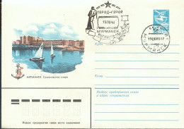 RUSSIA & USSR   Murmansk - Hero City   Special Cancellation On Cachet Illustrated Cover - Eventi E Commemorazioni