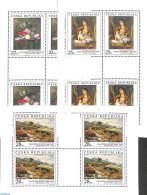 Czech Republic 2006 Paintings 3 M/s, Mint NH, Art - Paintings - Andere & Zonder Classificatie