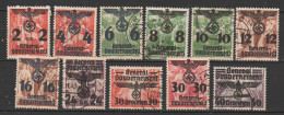 Allemagne ~ Pologne Gouvernement Général  1940  N° 30 à 41 Oblitéré  ( 11 Valeurs) - Gouvernement Général
