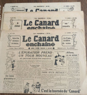 Le Canard Enchaîné 9 Janvier 1946, 23 Janvier 1946, 22 Mai 1946 - Testi Generali