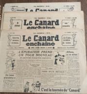 Le Canard Enchaîné 9 Janvier 1946, 23 Janvier 1946, 22 Mai 1946 - Informaciones Generales