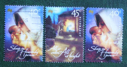 CHRISTMAS Natale Weihnachten Noel 2000 (Mi 2001-2003 Yv 1899-1901) Used Gebruikt Oblitere Australia Australien Australie - Used Stamps