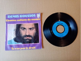 Vinyle 45T  Demis Roussos - Chantez Enfants Du Monde - Otros - Canción Francesa