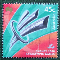 Paralympics Olympic Games Sport 2000 (Mi 1998 Yv 1876) Used Gebruikt Oblitere Australia Australien Australie - Gebruikt