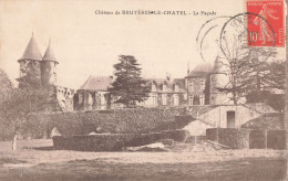 91 Bruyeres Le Chatel Le Chateau La Facade CPA - Bruyeres Le Chatel