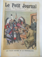 Le Petit Journal N°1175 – 25 Mai 1913 – INDIENS Peaux Rouges Et Le Phonographe  - Moines Bouddhistes Brûlent Leur Temple - Le Petit Journal