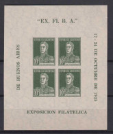 Argentina Mi# Block 1 ** MNH EXPOSICION 1935 - Unused Stamps