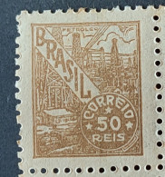 Brazil Stamp Regular RHM 413 Petroleum 50 Reis Filigree P 1941 - Nuovi