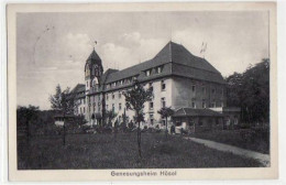 39059561 - Hoesel Mit Genesungsheim Gelaufen, Mit Stempel Von 1927, Marke Entfernt. Leichte Stempelspuren, Sonst Gut Er - Langenfeld