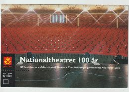 Norway Presentation Map 1999 National Theater 100th Anniversary MNH/**. Postal Weight Approx. 0,09 Kg. Please Read Sales - Unused Stamps