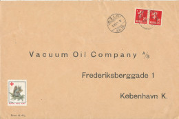 Norway Cover Sent To Denmark 13-11-1928 (big Size Cover) - Lettres & Documents